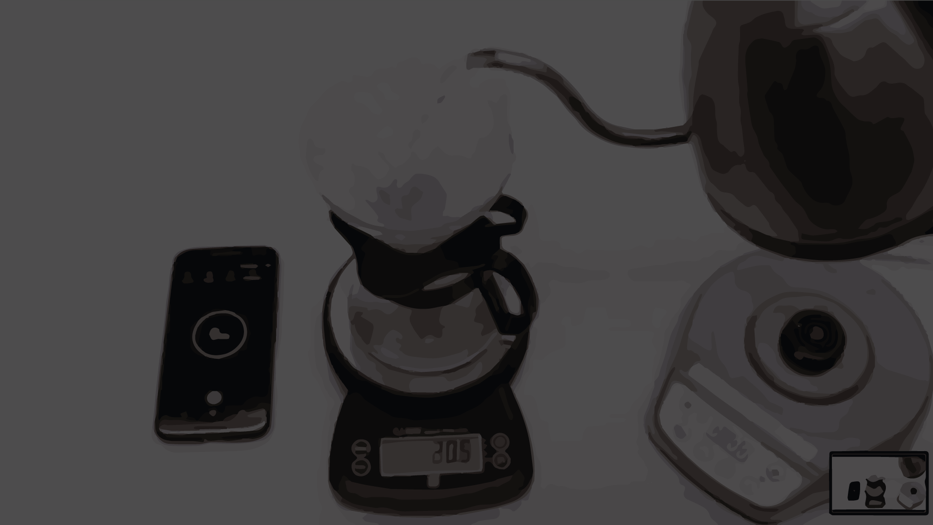 Brew for two with a Hario v60