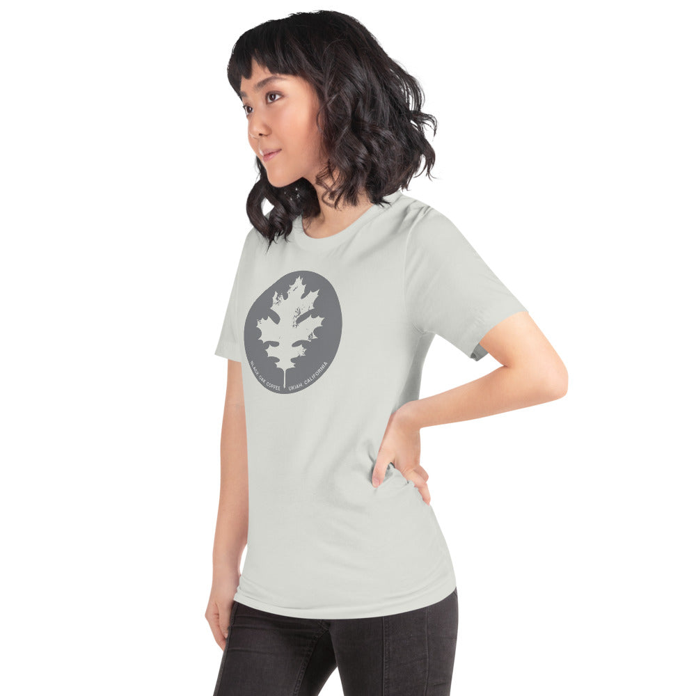 Black Oak Leaf - Short-Sleeve Unisex T-Shirt